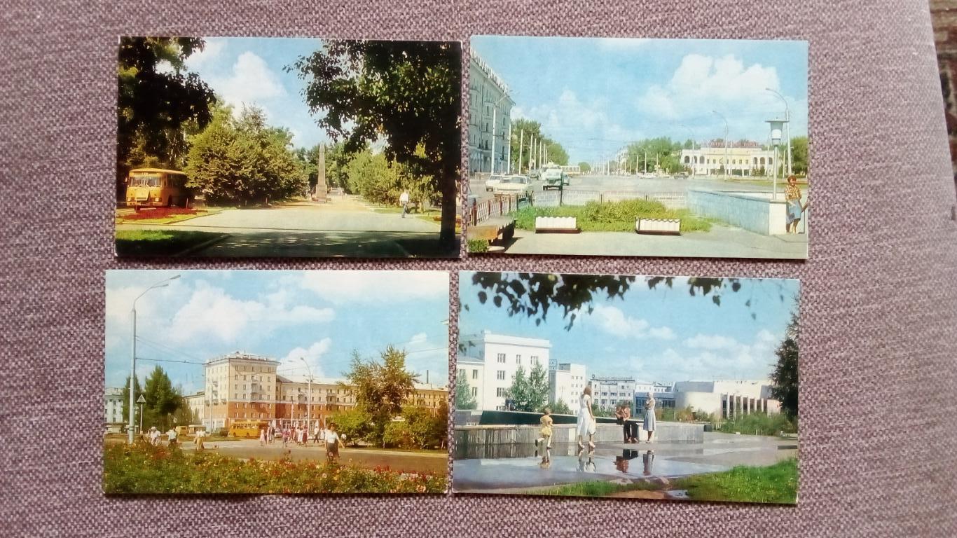 Города СССР : Барнаул 1982 г. полный набор - 16 открыток (чистые) Редкий набор 2