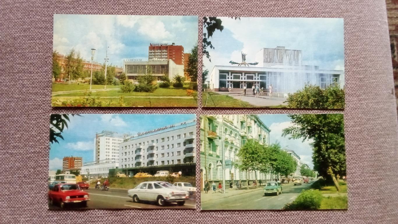 Города СССР : Барнаул 1982 г. полный набор - 16 открыток (чистые) Редкий набор 3