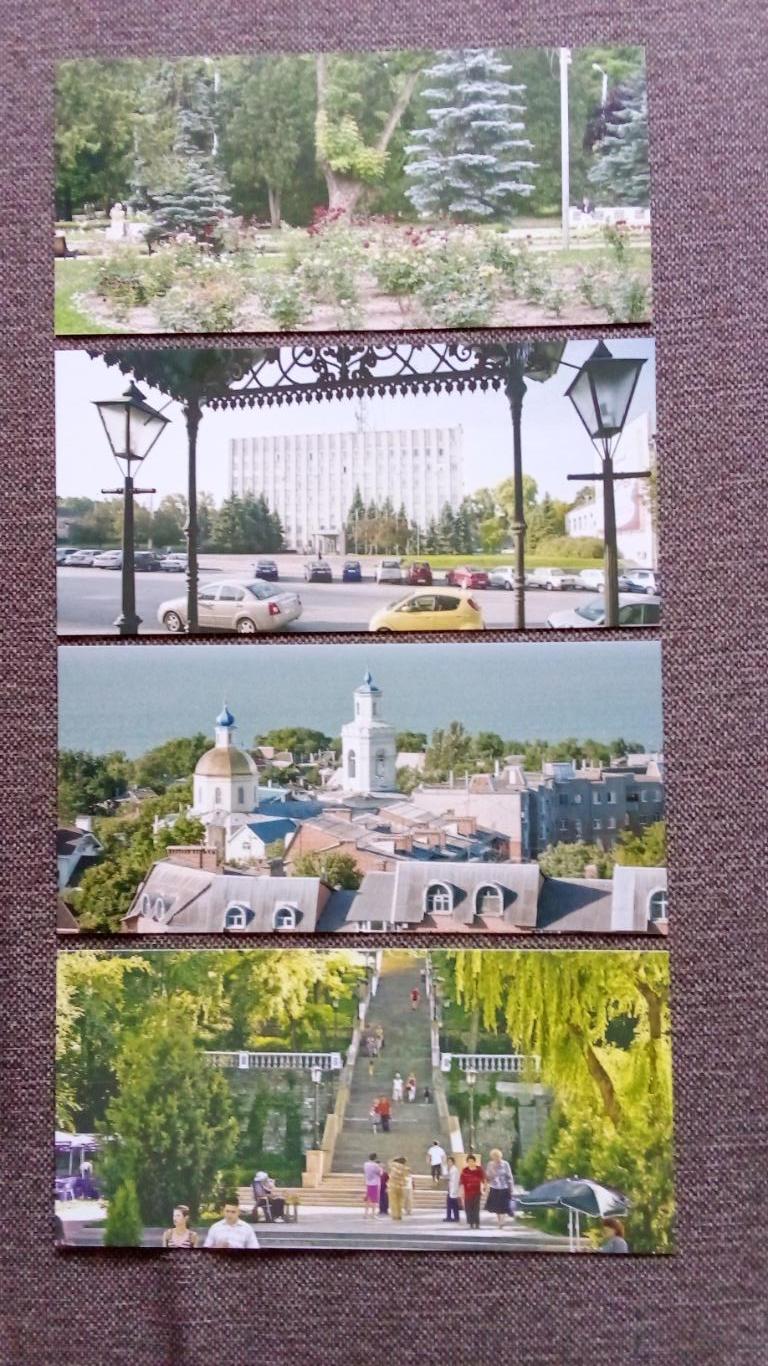 Города России : Таганрог (Ростовская область) 2015 г. полный набор - 14 открыток 3