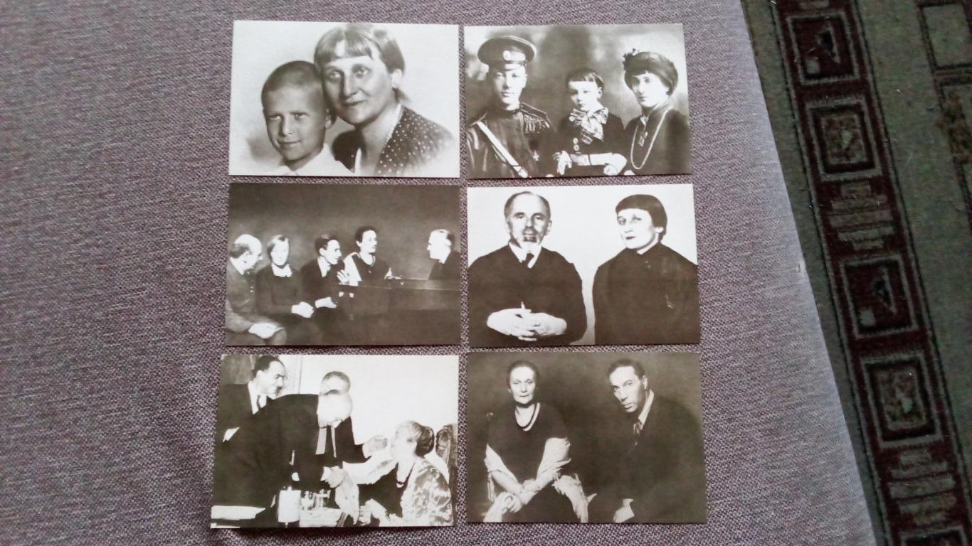 Анна Ахматова 1988 г. полный набор - 18 открыток (чистые , в идеале) Поэтесса 3