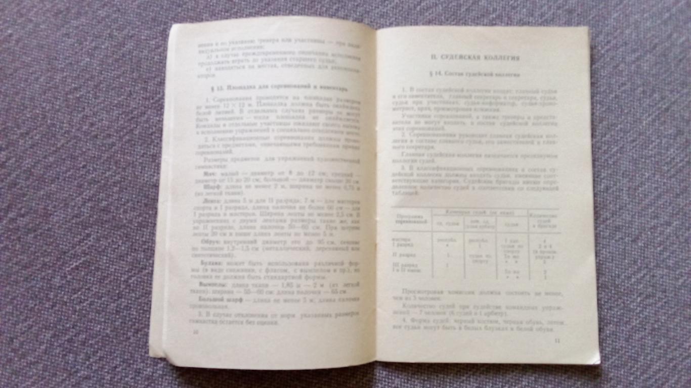 Правила соревнований : Художественная гимнастика 1967 г. ФиС Спорт 6