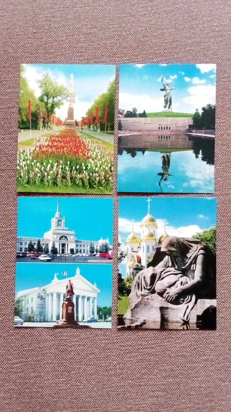 Города России : Волгоград - Мамаев Курган 2000-е годы полный набор - 15 открыток 3