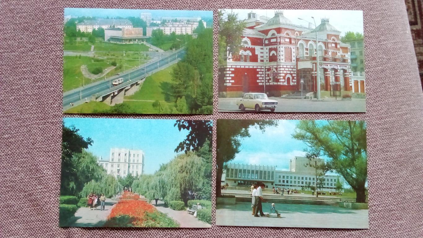 Города СССР : Могилев (Белоруссия) 1983 г. полный набор - 12 открыток (чистые) 3