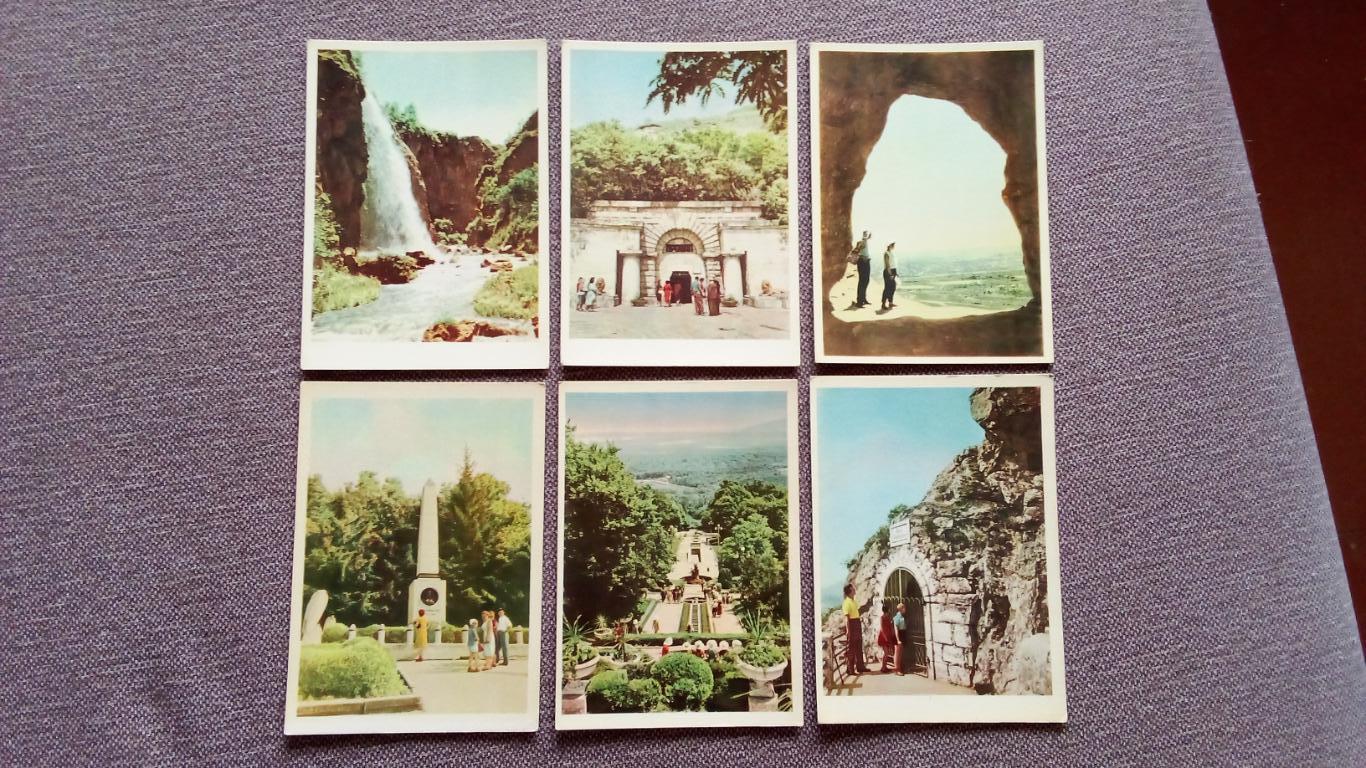 Кавказские Минеральные воды 1964 г. полный набор - 24 открытки (чистые , идеал) 5