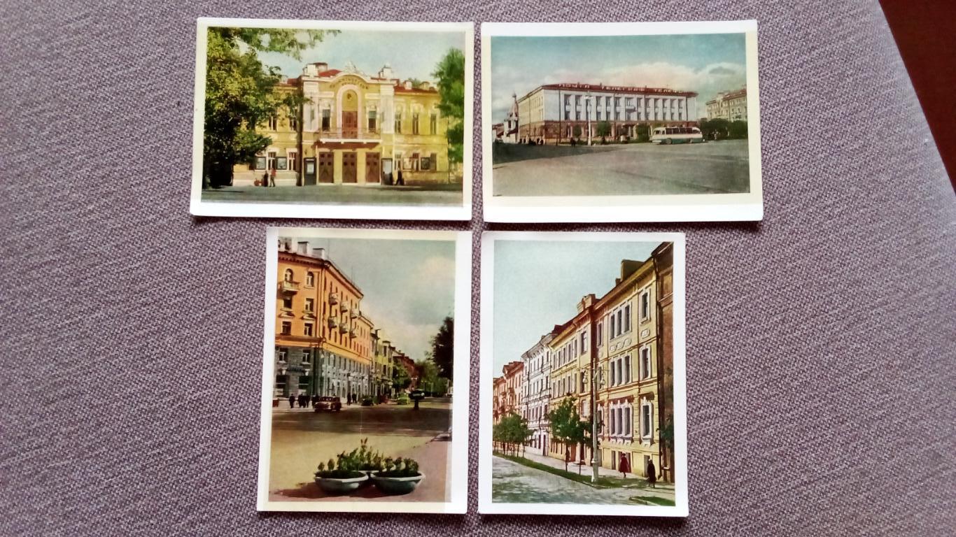 Города СССР : Псков 1963 г. полный набор - 12 открыток (чистые) Редкий набор 5