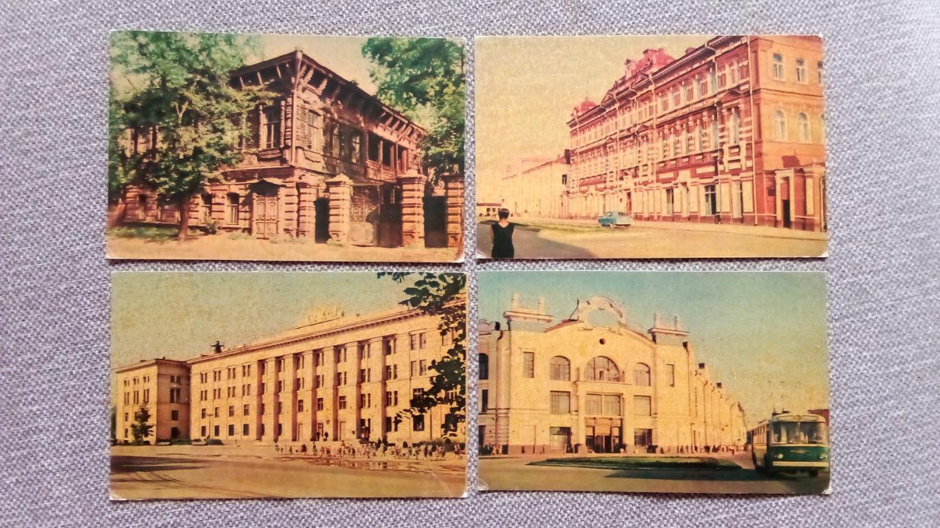 Города СССР : Томск 1969 г. полный набор - 16 открыток (чистые , в идеале) 2