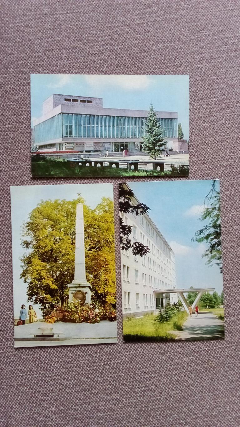 Города СССР : Нальчик (Кабардино-Балкария) 1975 г. полный набор - 15 открыток 4