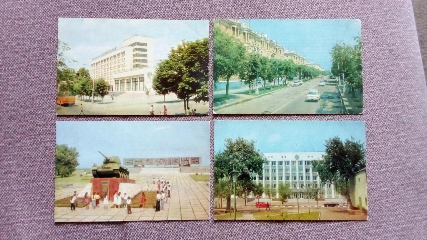 Города СССР : Белгород 1981 г. полный набор - 17 открыток (чистые) редкий набор 2