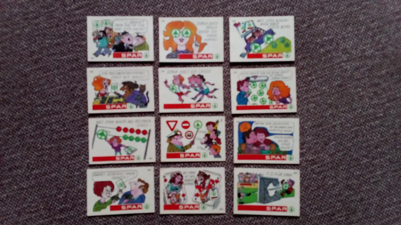 Спичечные этикетки Спички : Германия ФРГ 70 - е годы Футбол Спорт Карты