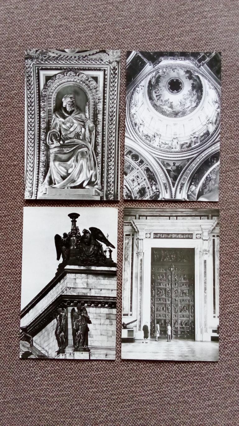 Исаакиевский собор (Ленинград) 1988 г. полный набор - 15 открыток - фотографий 3