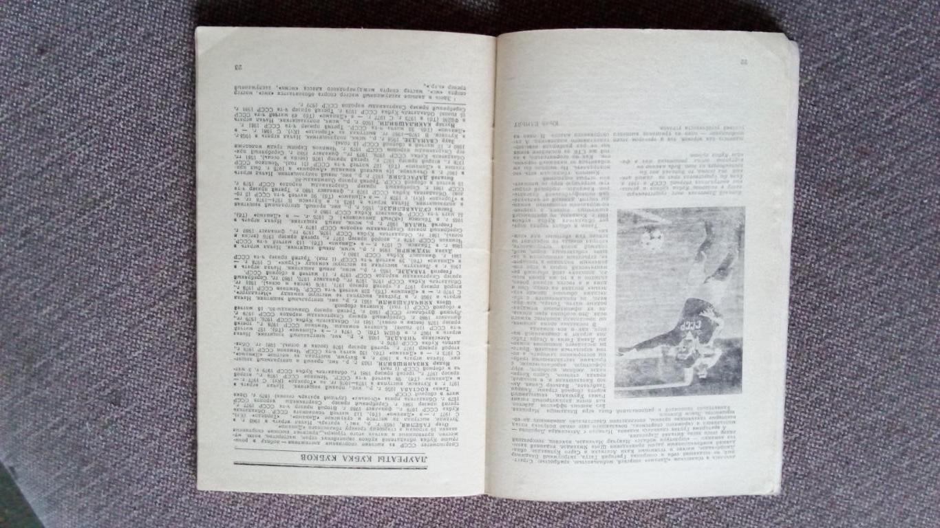 Футбол Календарь - справочник 1982 г. ( Спорт ) 5