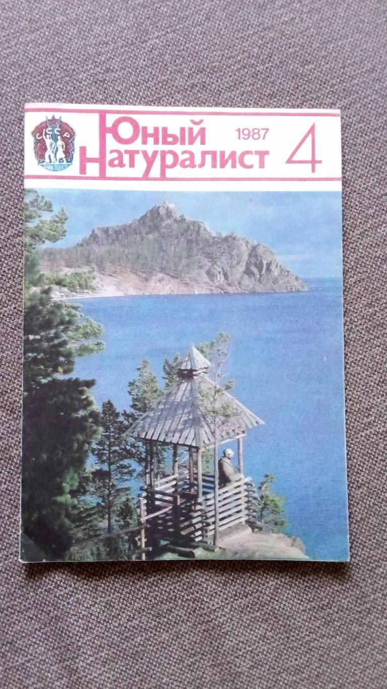 Журнал СССР : Юный натуралист № 4 (апрель) 1987 г. (Флора и фауна , животные)