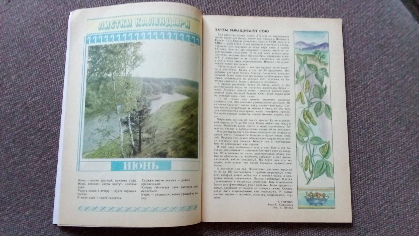 Журнал СССР : Юный натуралист № 6 (июнь) 1989 г. (Флора и фауна , животные) 7