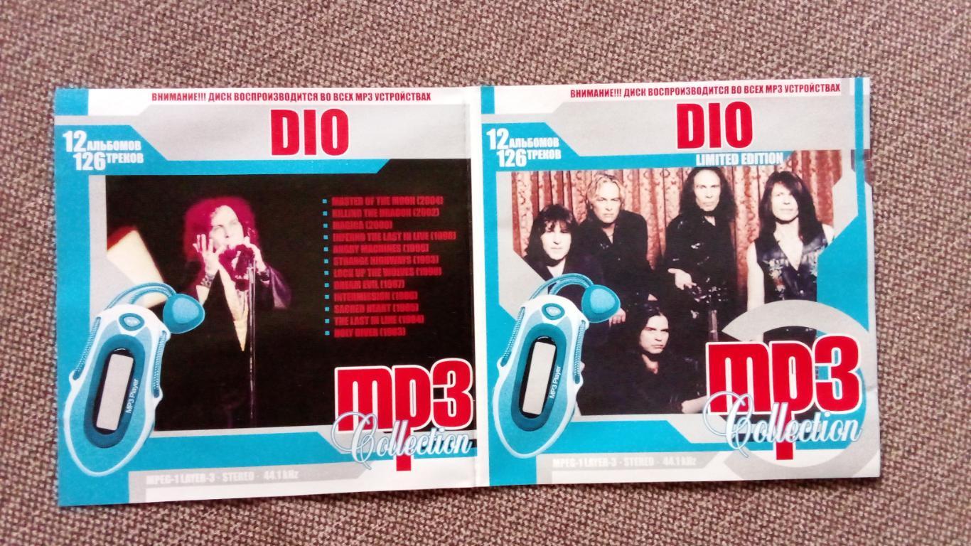 CD MP - 3 диск Группа Dio 1983 - 2004 гг. 12 альбомов (новый) Metal Rock 3