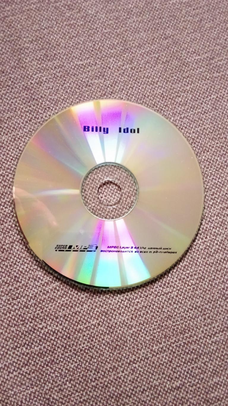 CD MP - 3 диск Billy Idol 8альбомов 1983 - 2006 гг. (лицензия) новый Рок-музыка 3