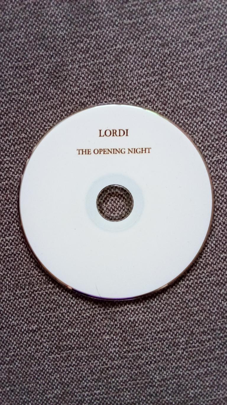 DVD диск : Lordi - The Opening Night 2006 г. (Концерт группы) Metal , Thrash 3