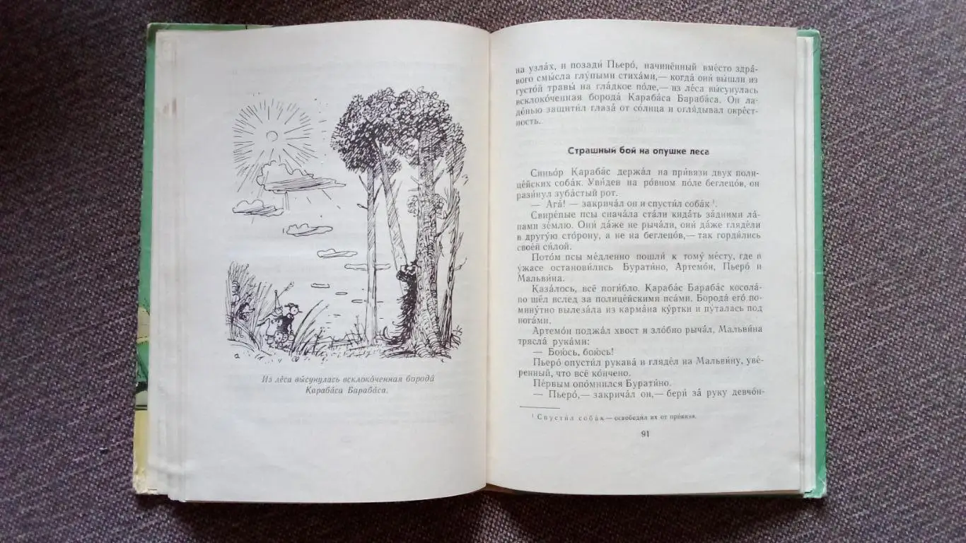 Алексей Толстой - Золотой ключик или приключения Буратино 1976 г. 6