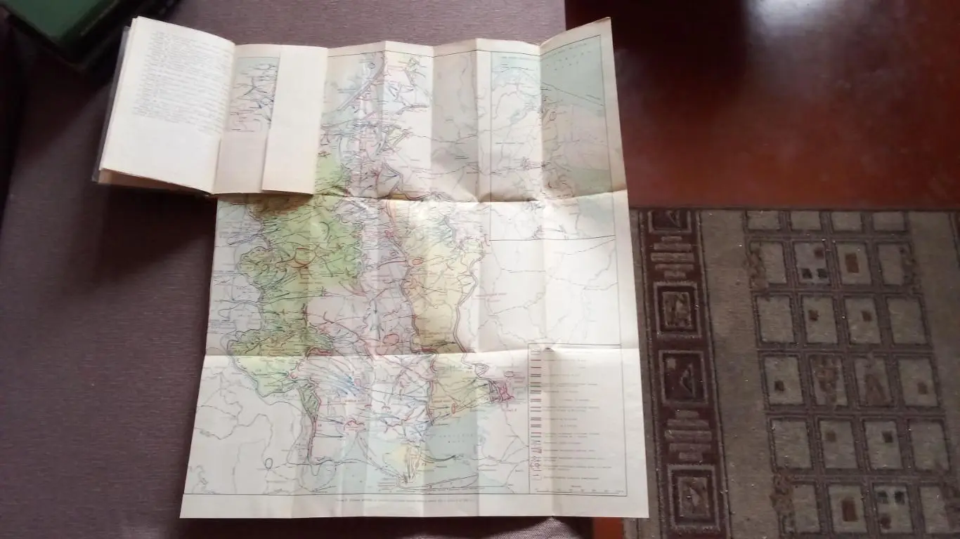 Вторая Мировая война 1939 - 1945 гг. альбом схем (раскладные карты) 1