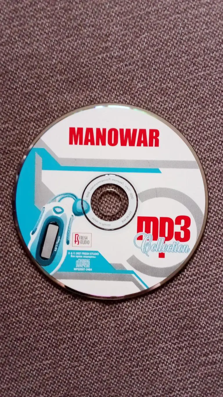 CD MP - 3 диск группа Manowar 1982 - 2007 гг. 12 альбомов Рок - музыка 4