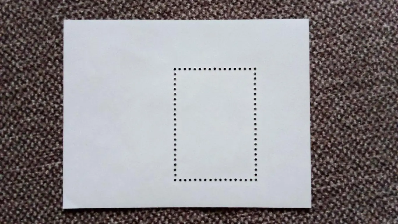 КНДР (Северная Корея) Энрике Берлингуэр политик Италия Блок (филателия) 1