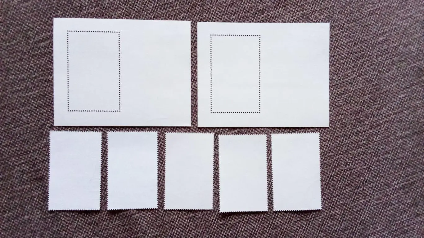 КНДР (Северная Корея) 1978 г. История почты 2 блока + серия (Транспорт поезд) 1