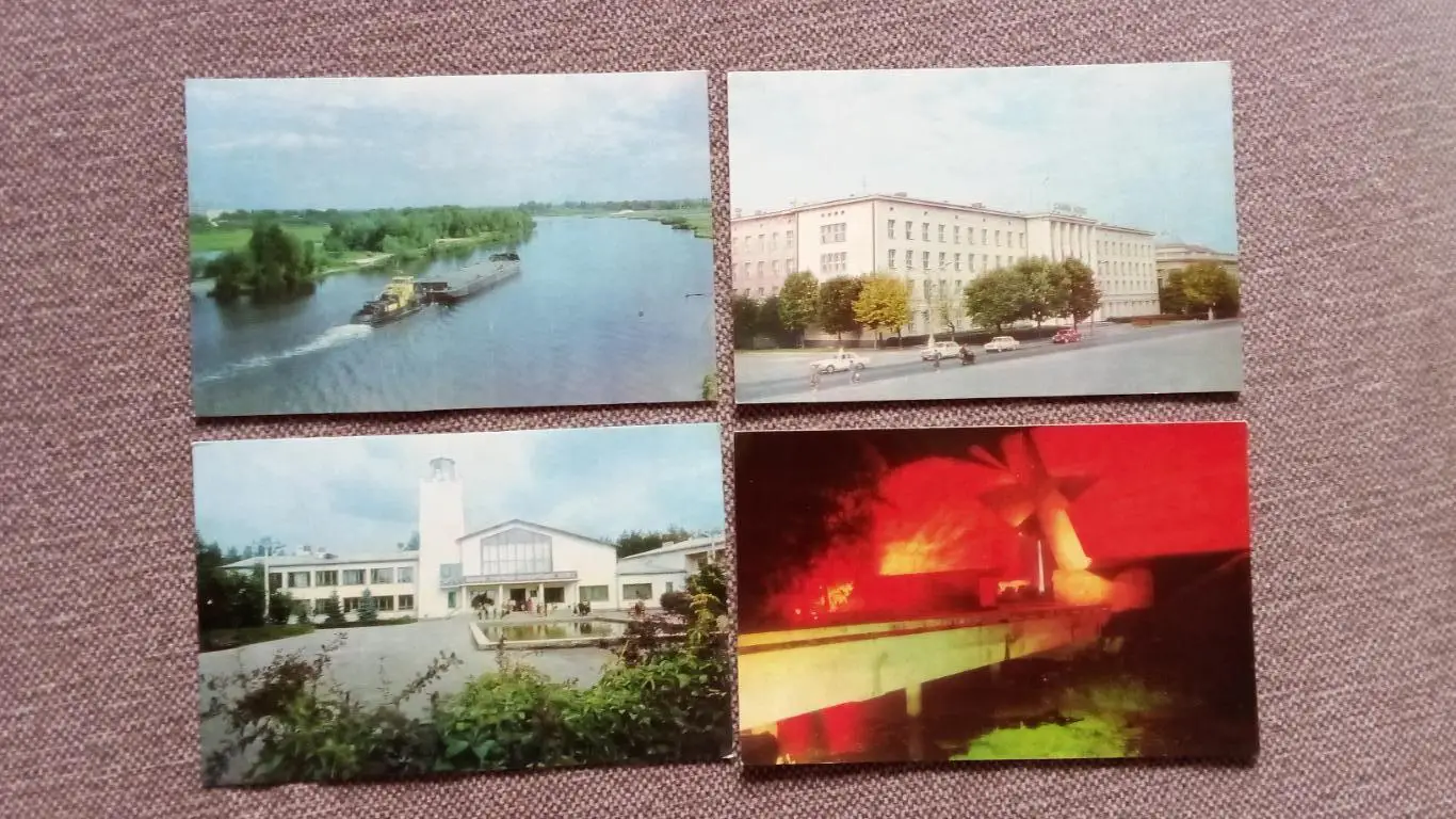 Города СССР : Брест (Белоруссия) 1980 г. полный набор - 17 открыток (чистые) 4