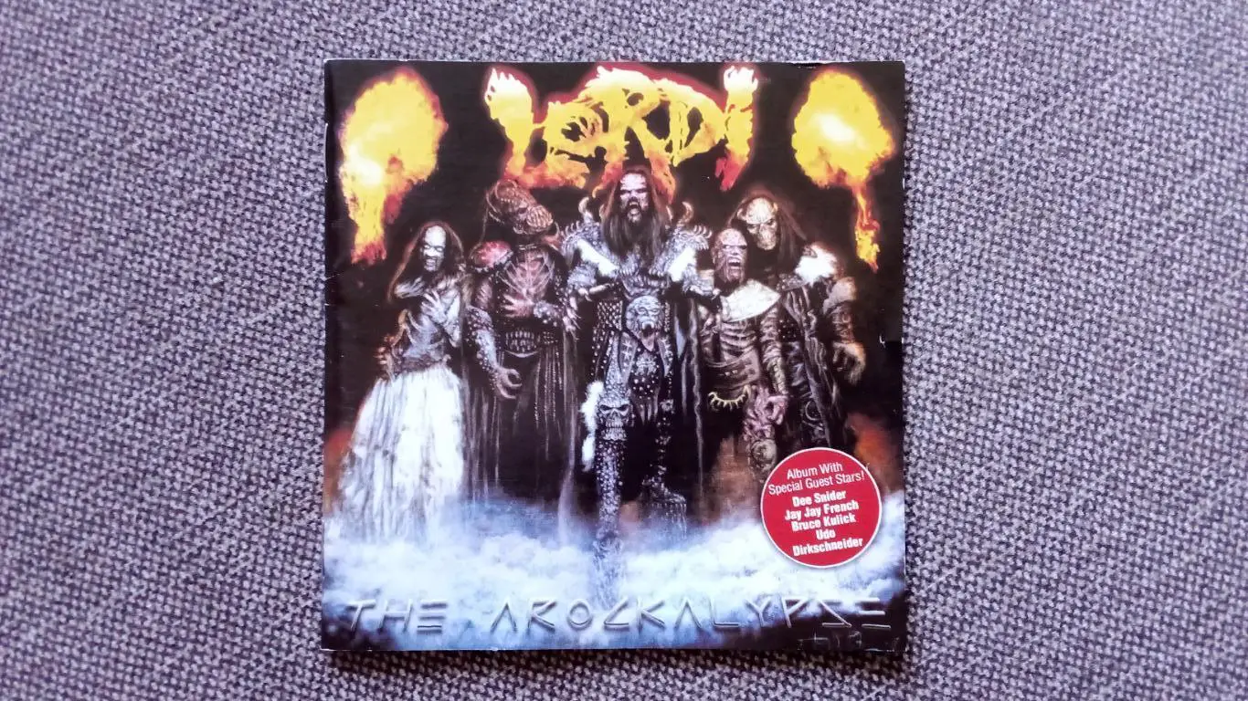 CD группаLordi-The Arockalypse2006 г. Heaxy metal (толстый буклет)