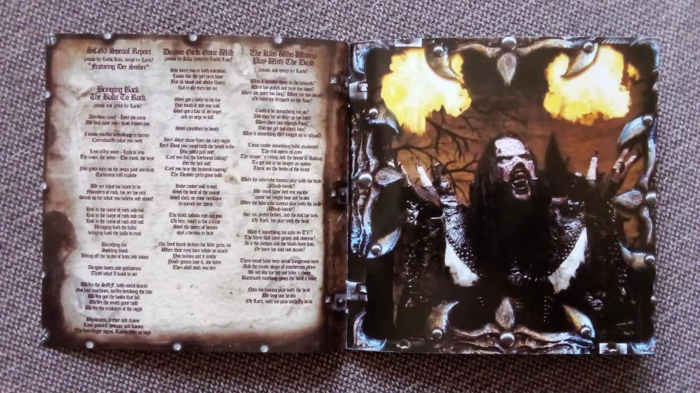 CD группаLordi-The Arockalypse2006 г. Heaxy metal (толстый буклет) 3