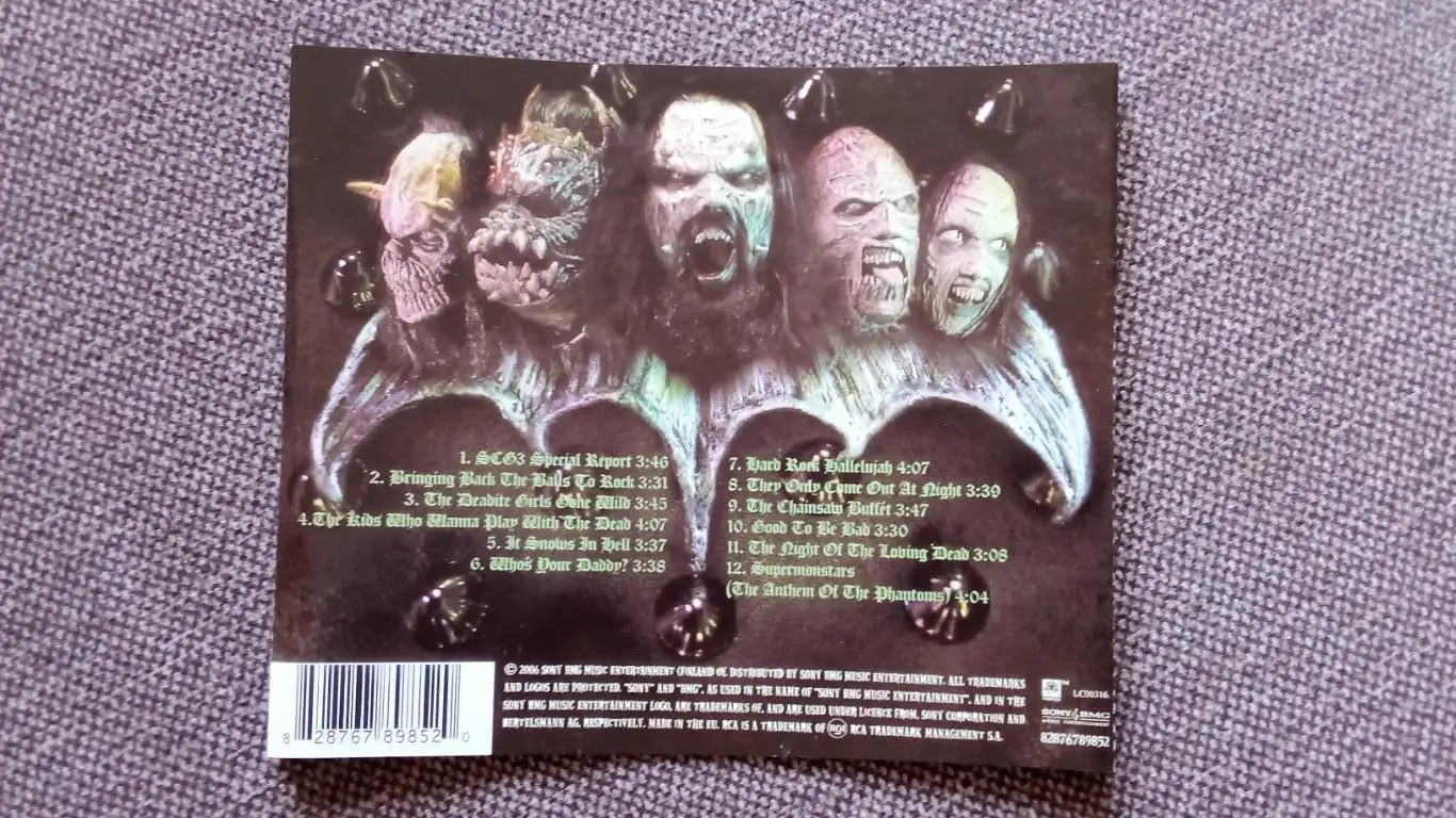 CD группаLordi-The Arockalypse2006 г. Heaxy metal (толстый буклет) 7