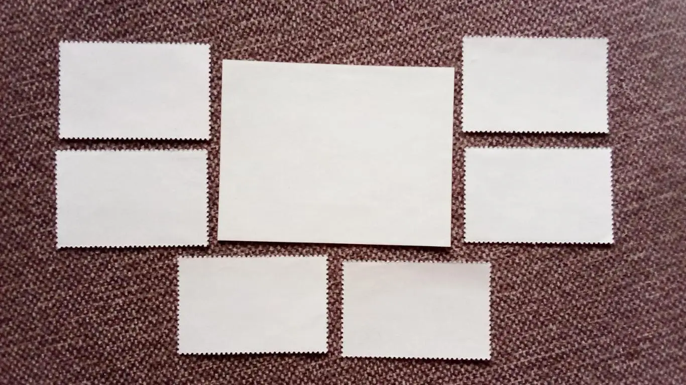 КНДР (Северная Корея) 1976 г. Блок + 6 марок Птицы (птица , фауна , животные) 1