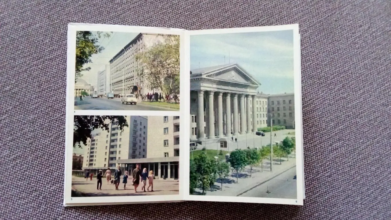 Города СССР : Новосибирск (60 - е годы) фотоальбом с цветными фотографиями 4