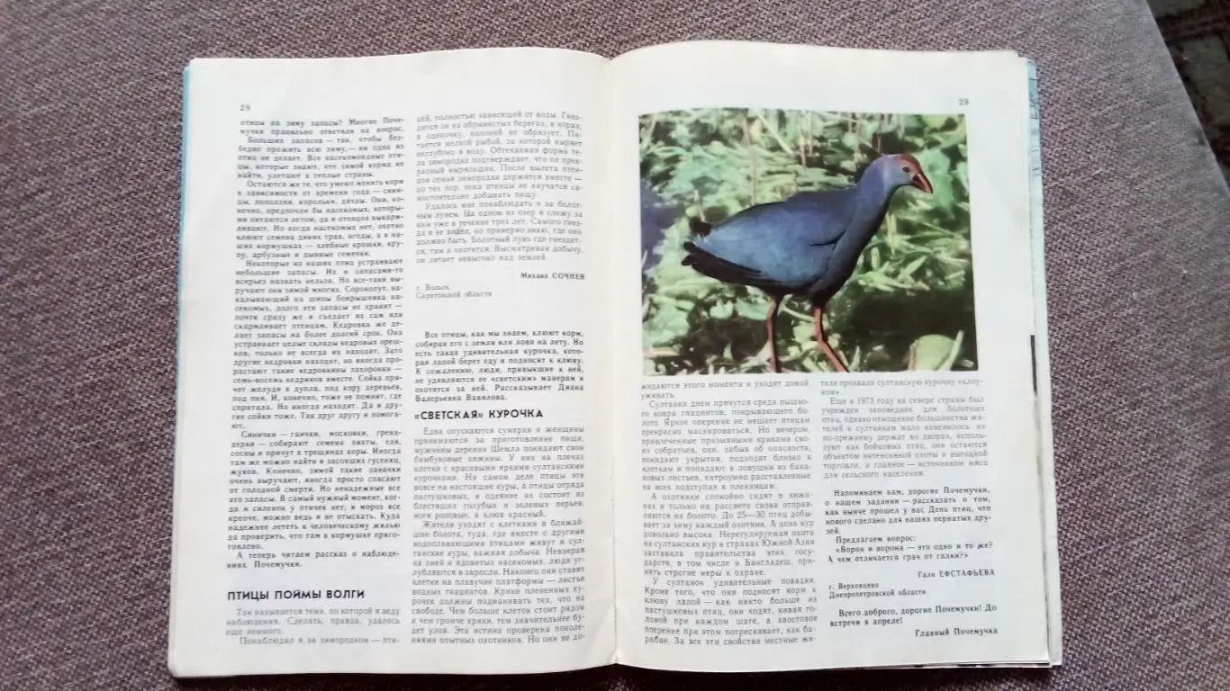 Журнал СССР : Юный натуралист № 3 (март) 1987 г. (Флора и фауна , животные) 6