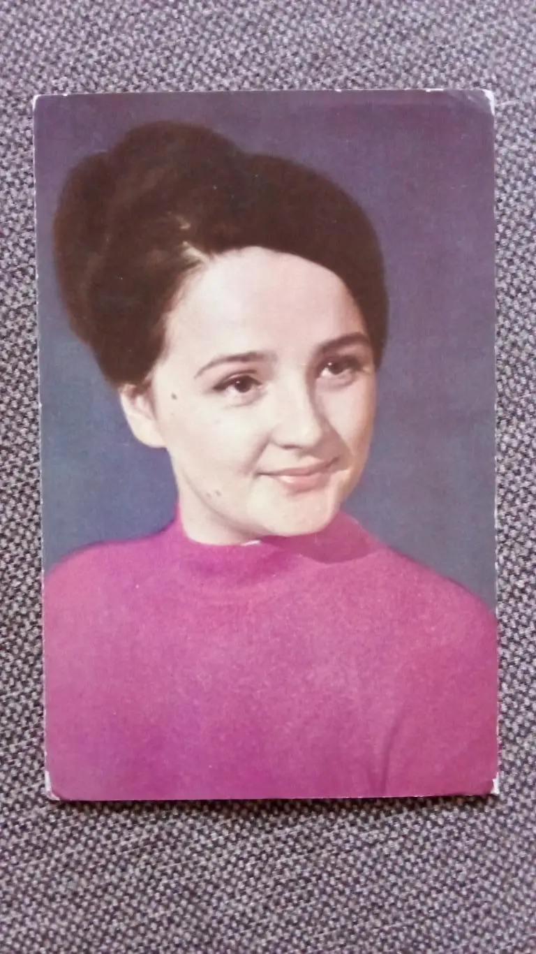 Актеры и актрисы кино и театра СССР : Ольга Красина 1970 г. Артисты СССР