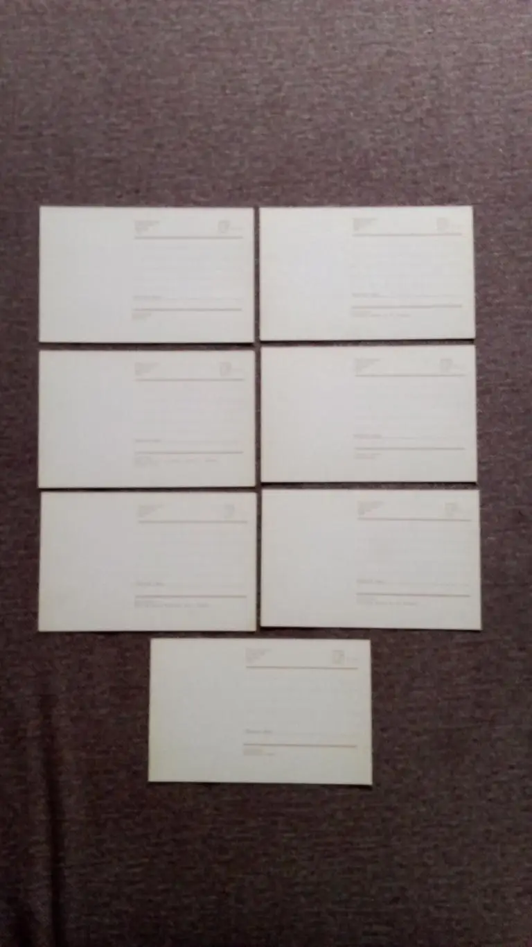 Города СССР : Астрахань 1970 г. полный набор - 15 открыток (чистые , в идеале) 7