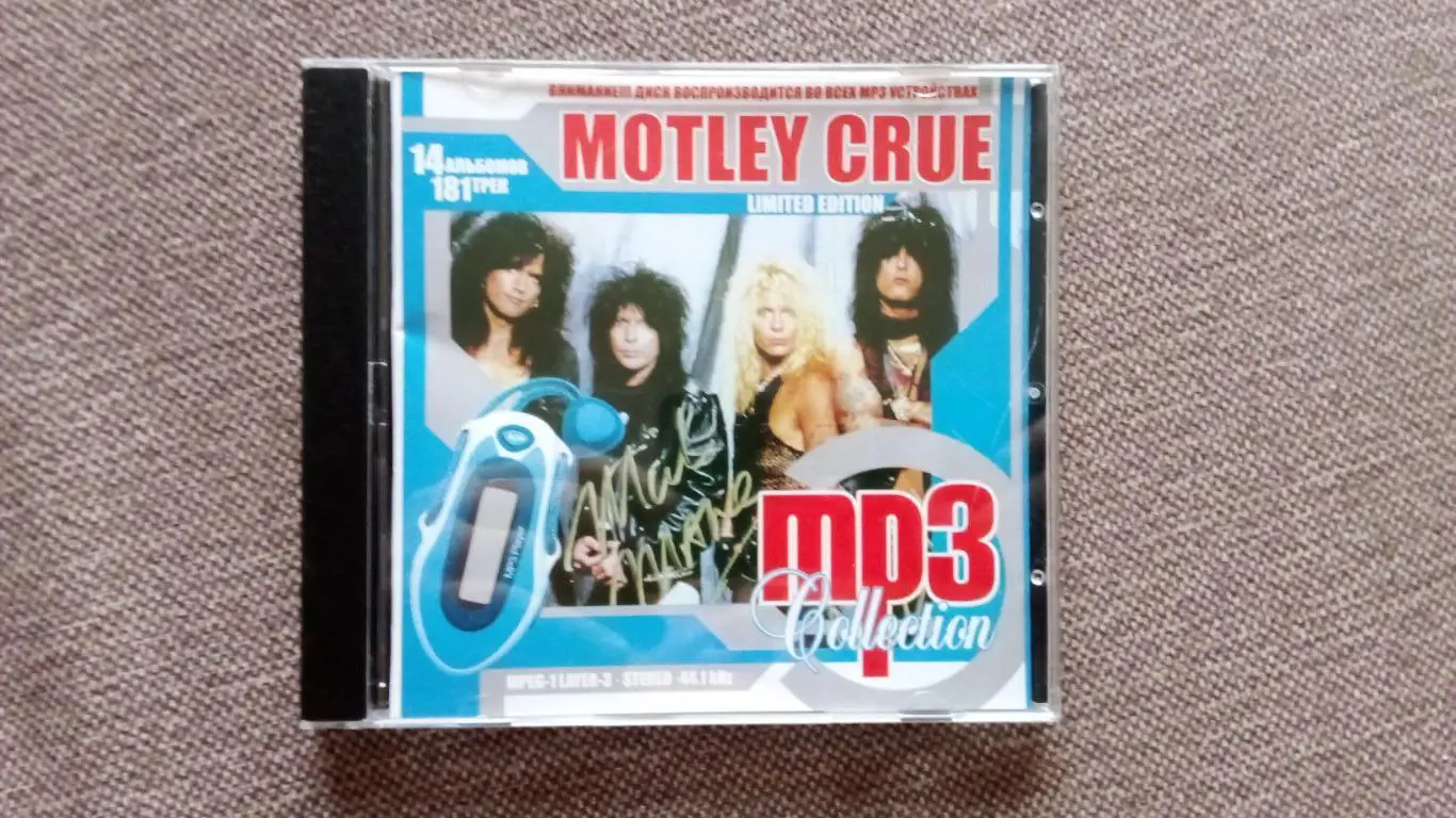 MP - 3 CD группа Motley Crue 14 альбомов (1982 - 2008 гг.) Metal Hard & Heavy