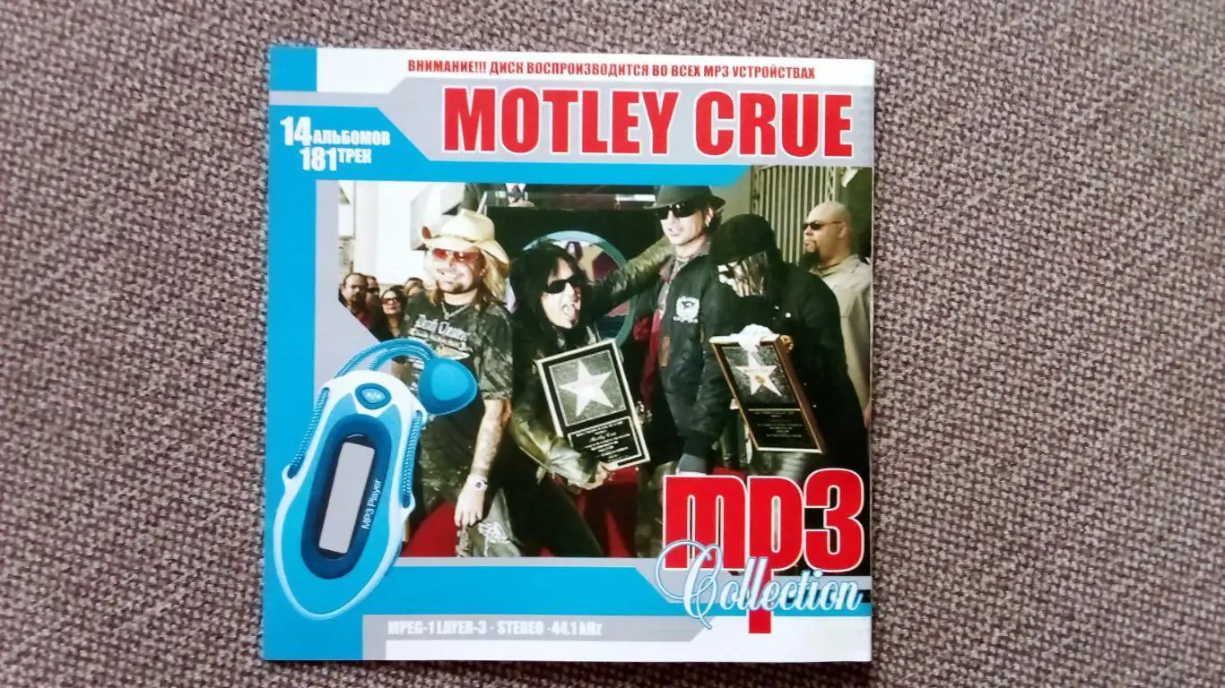 MP - 3 CD группа Motley Crue 14 альбомов (1982 - 2008 гг.) Metal Hard & Heavy 2