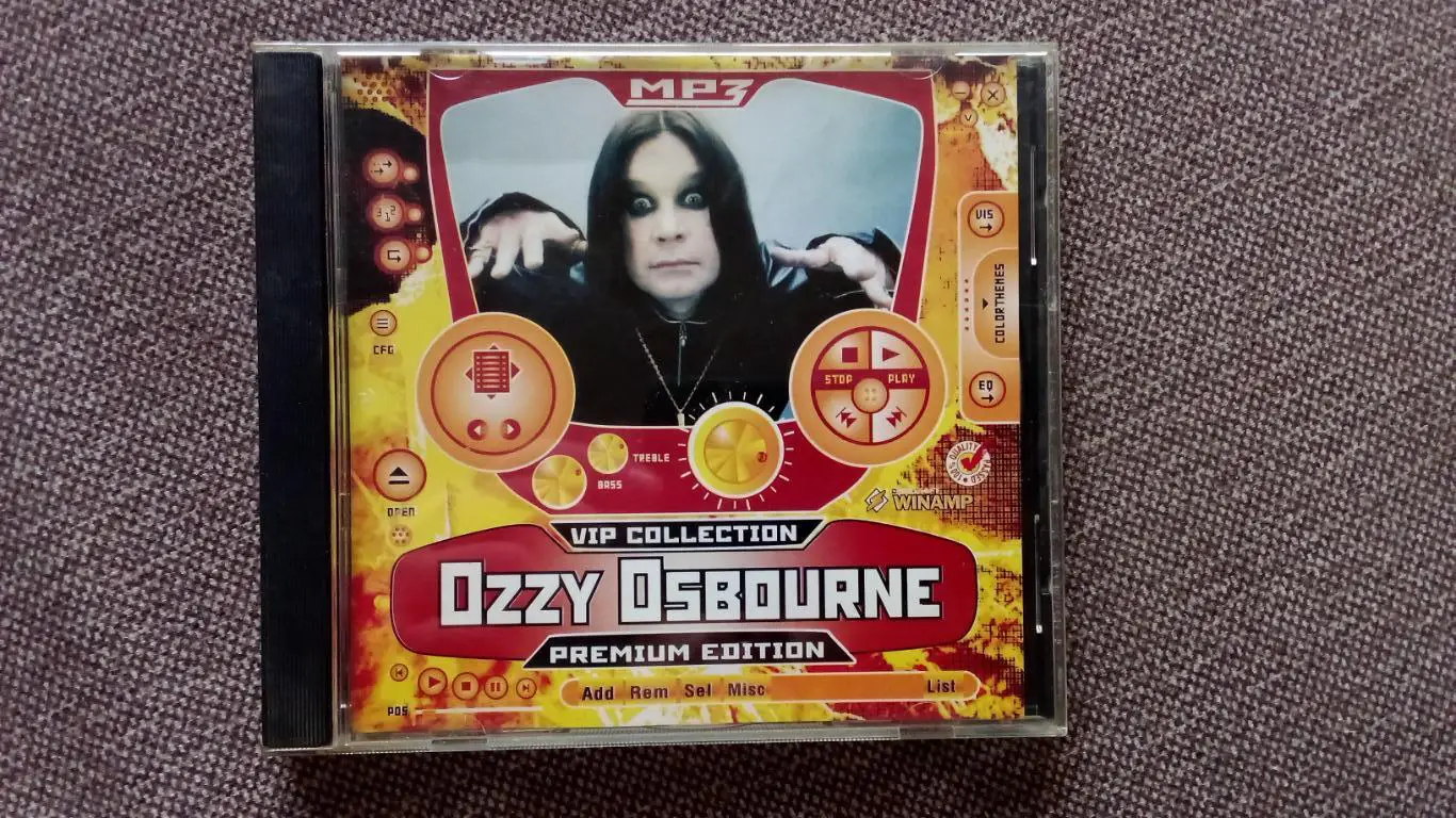MP - 3 CD Ozzy Osbourne 15 альбомов (1980 - 2007 гг.) Hard & Heavy Metal (новый)
