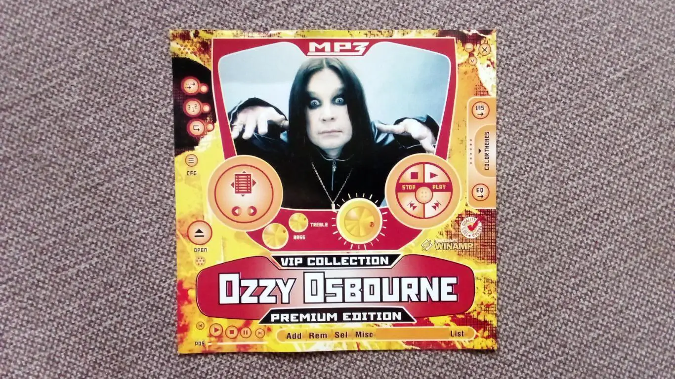 MP - 3 CD Ozzy Osbourne 15 альбомов (1980 - 2007 гг.) Hard & Heavy Metal (новый) 1