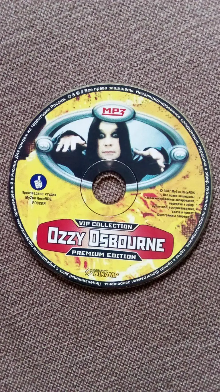 MP - 3 CD Ozzy Osbourne 15 альбомов (1980 - 2007 гг.) Hard & Heavy Metal (новый) 3