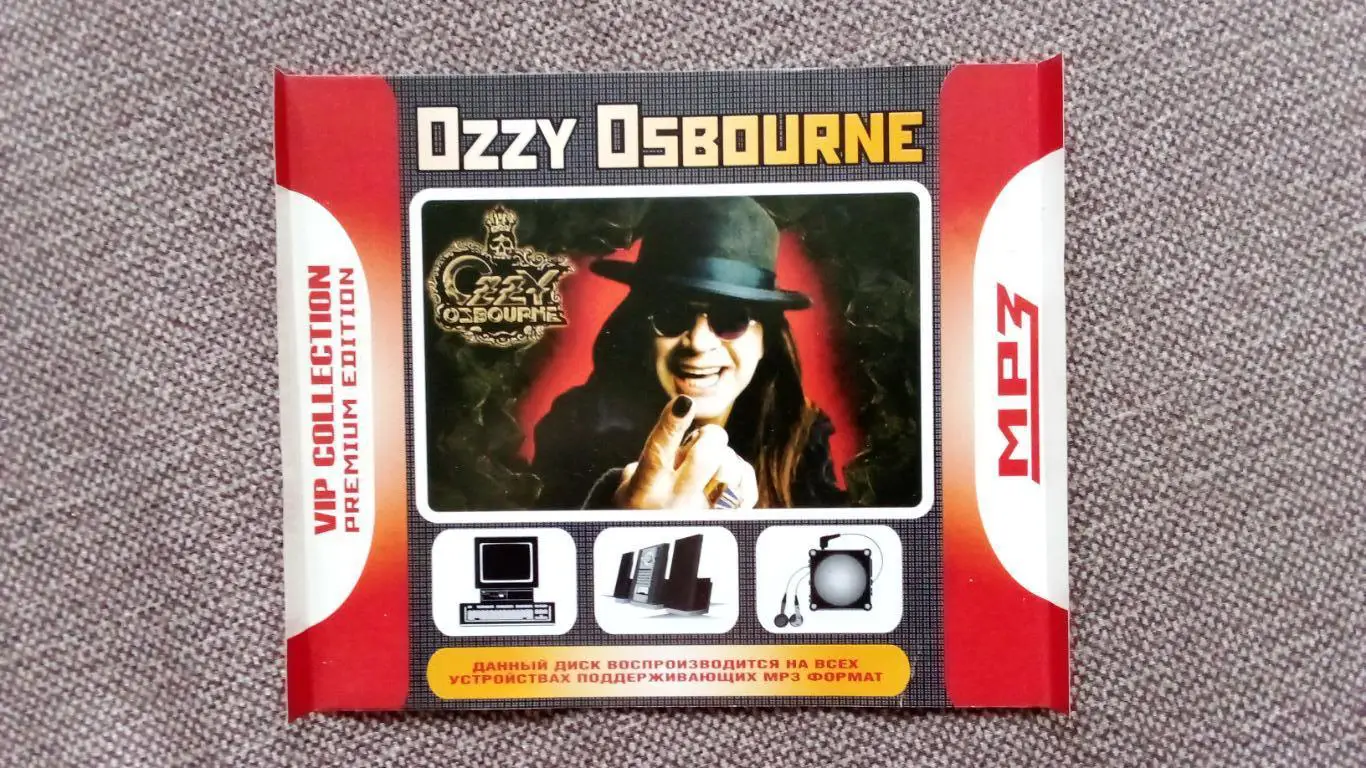 MP - 3 CD Ozzy Osbourne 15 альбомов (1980 - 2007 гг.) Hard & Heavy Metal (новый) 5