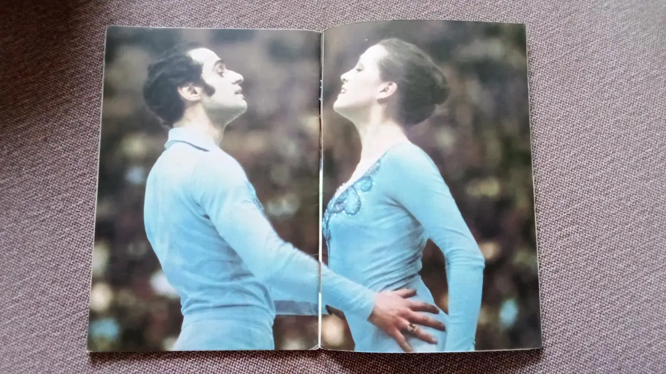 Фигурное катание : Наталья Линичук и Геннадий Карпоносов 1981 г. Фотобуклет 2