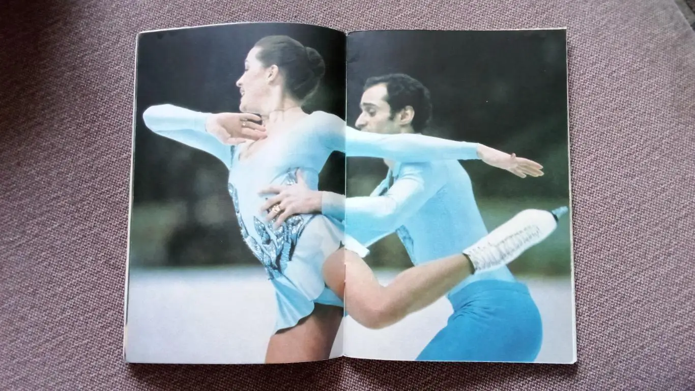 Фигурное катание : Наталья Линичук и Геннадий Карпоносов 1981 г. Фотобуклет 7
