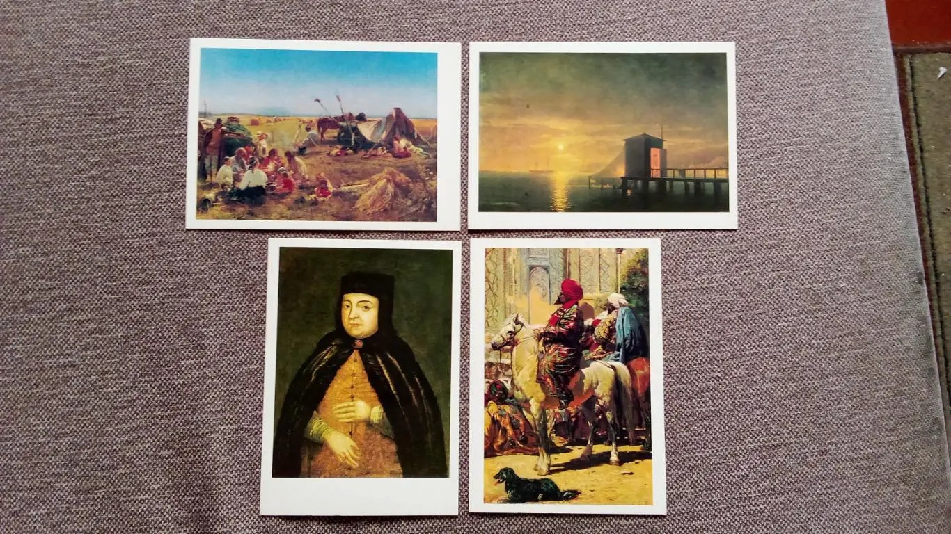 Живопись : Таганрогская картинная галерея (выпуск № 1) 1981 г. полный набор 3