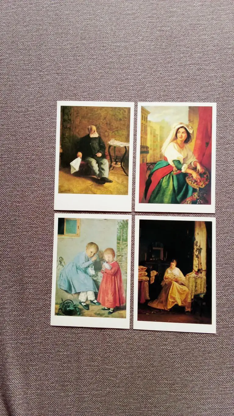 Живопись : Таганрогская картинная галерея (выпуск № 1) 1981 г. полный набор 5