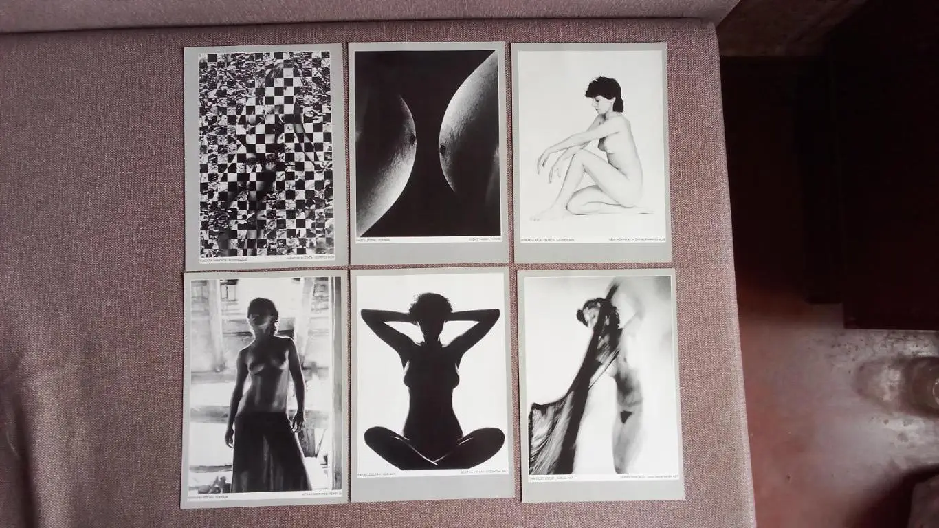 Чехословакия AKT - MAPPA 1984 г. полный набор - 40 открыток (Эротика Ню) большие 5