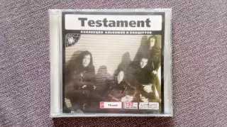 MP - 3 CD группа Testament 10 альбомов 1987 - 2001 гг. лицензия Thrash metal Рок