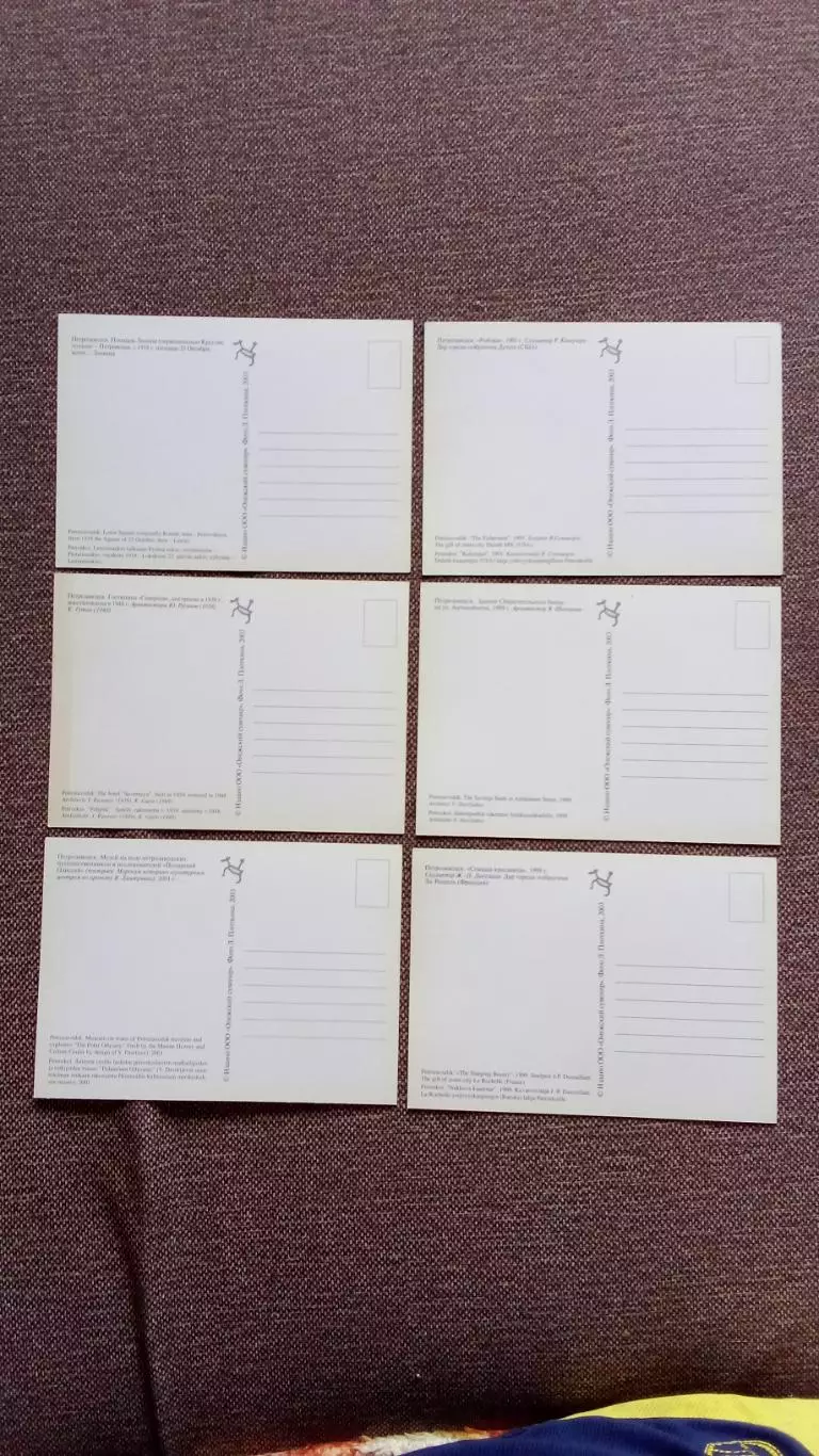 Города России : Петрозаводск (Карелия) 2003 г. полный набор - 12 открыток 7