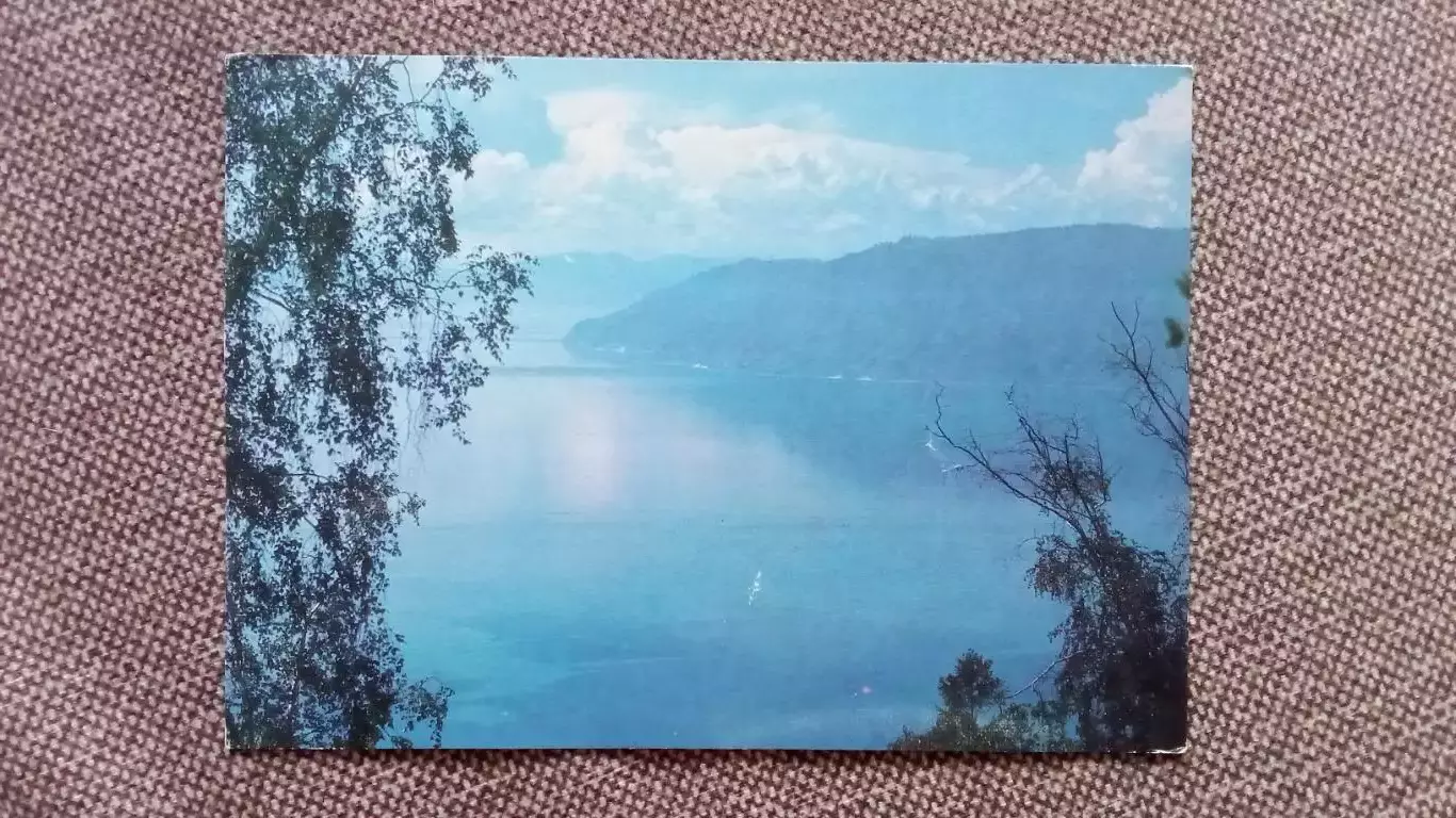 Озеро Байкал 1986 г. Природа