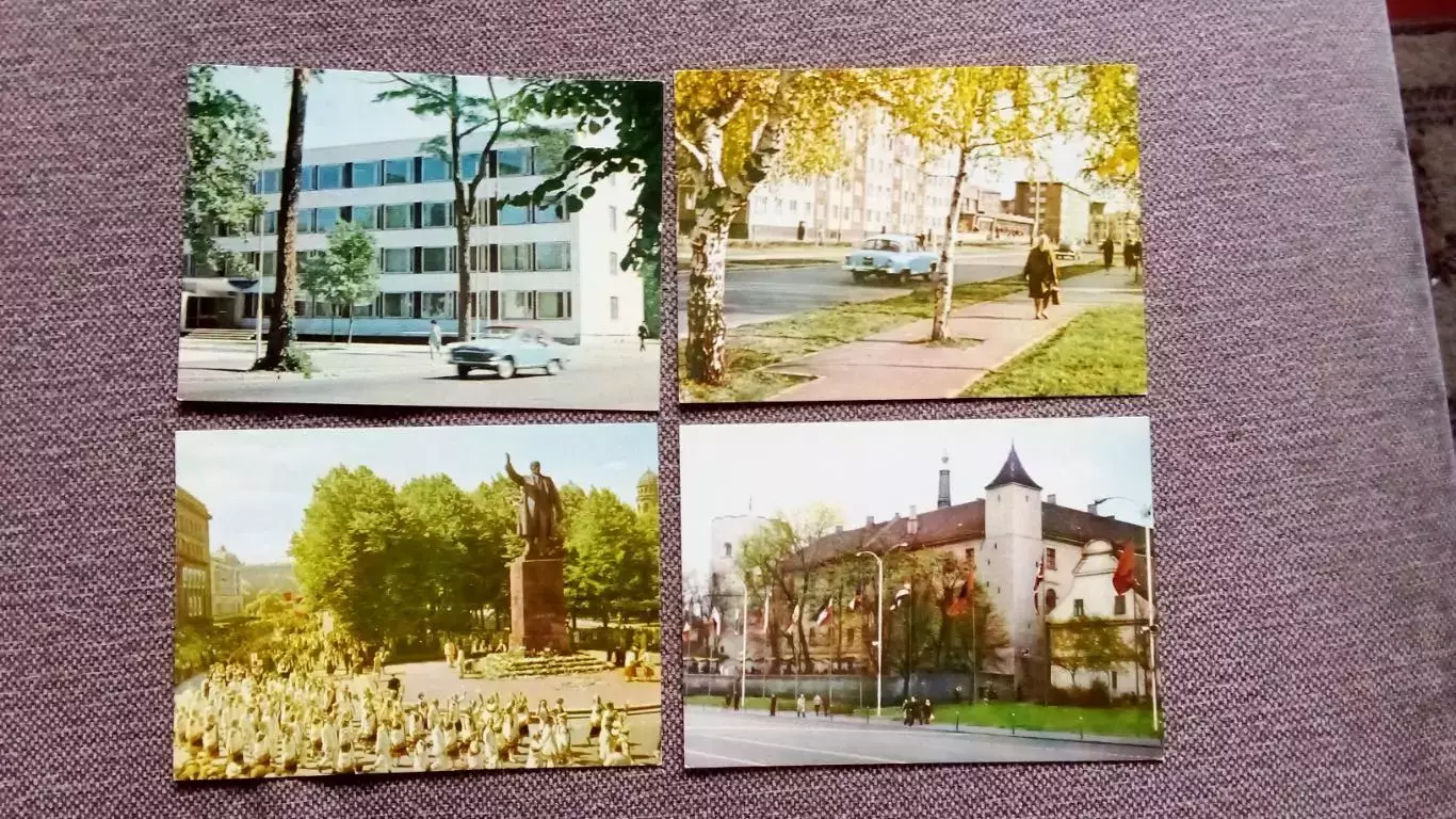Города СССР : Рига (Латвия) 1969 г. полный набор - 16 открыток (чистые) 2