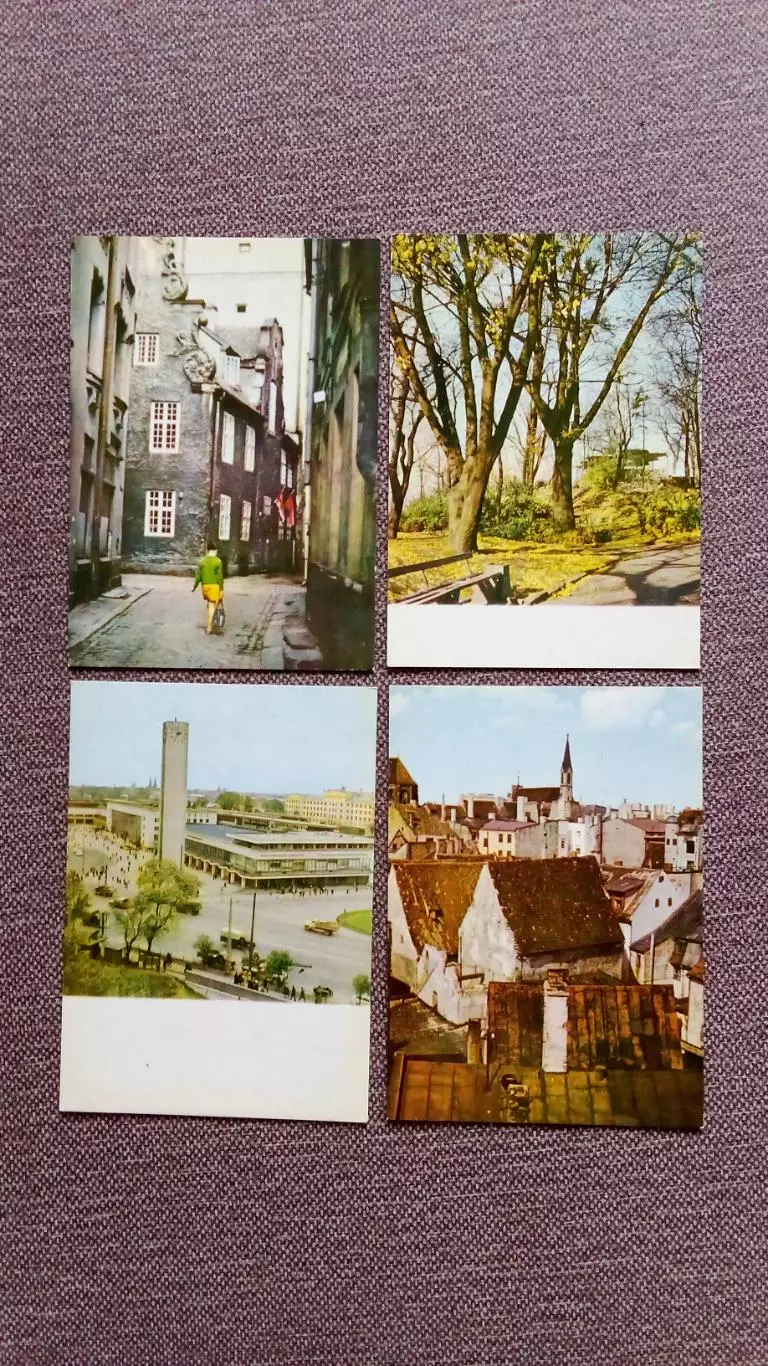 Города СССР : Рига (Латвия) 1969 г. полный набор - 16 открыток (чистые) 4